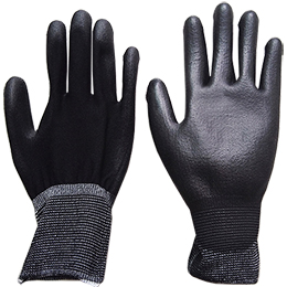 Thilkroad | China manufacture of black pu palm fit glove